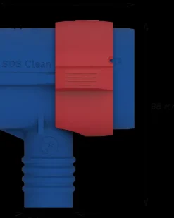 EXPERT SDS Clean max -liitin