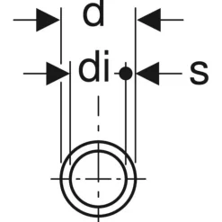 Hiiliteräsjärjestelmäputki