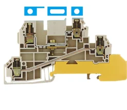 Kolmikerroksinen riviliitin