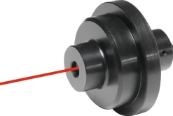 Laserporauskeskitysilmaisin