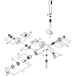 Suihku- ja kylpyammehana